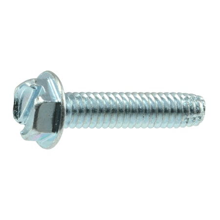 Midwest Fastener Sheet Metal Screw, #8 x 3/4 in, Zinc Plated Steel Hex Head Hex Drive, 30 PK 931726